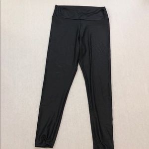 Black pleather legging Windsor